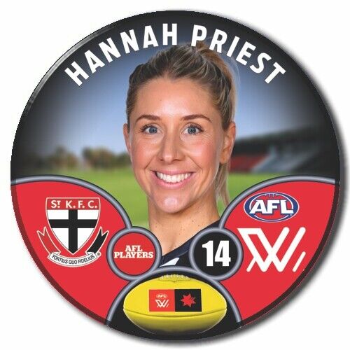 AFLW S9 St Kilda Football Club - PRIEST, Hannah