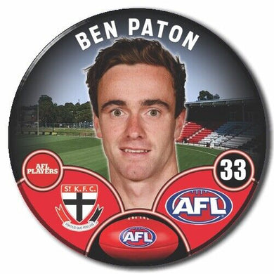 2023 AFL St Kilda Football Club - PATON, Ben