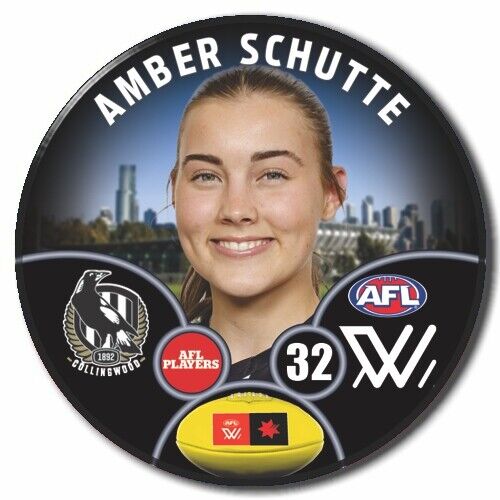 AFLW S9 Collingwood Football Club - SCHUTTE, Amber