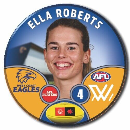 AFLW S9 West Coast Eagles Football Club - ROBERTS, Ella