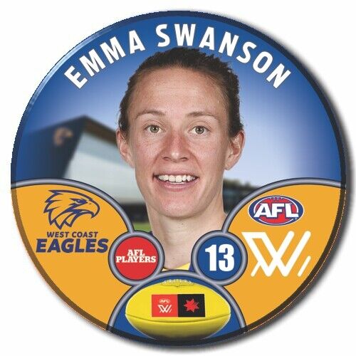 AFLW S9 West Coast Eagles Football Club - SWANSON, Emma