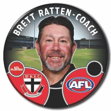 2022 AFL St Kilda - RATTEN, Brett  - COACH