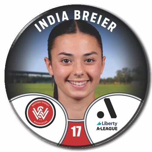 LIBERTY A-LEAGUE - WESTERN SYDNEY WANDERERS - BREIER, India