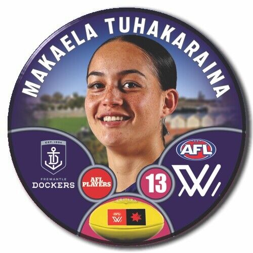 AFLW S9 Fremantle Football Club - TUHAKARAINA, Makaela