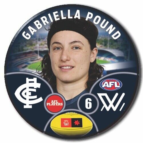 AFLW S9 Carlton Football Club - POUND, Gabriella