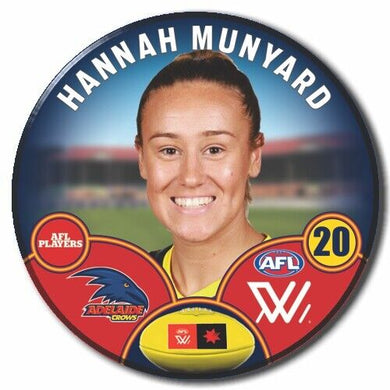 AFLW S8 Adelaide Football Club - MUNYARD, Hannah