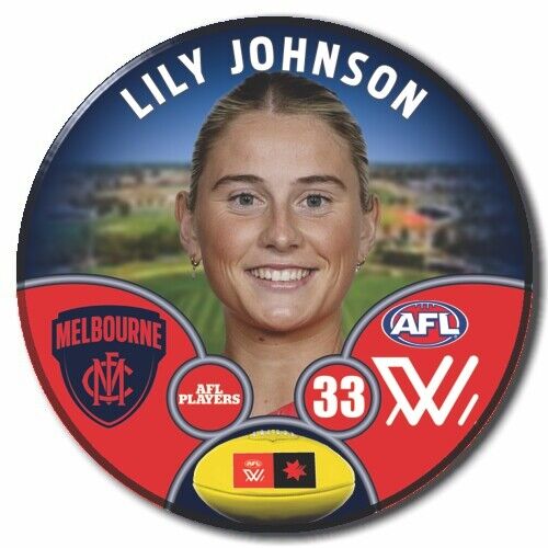 AFLW S9 Melbourne Football Club - JOHNSON, Lily
