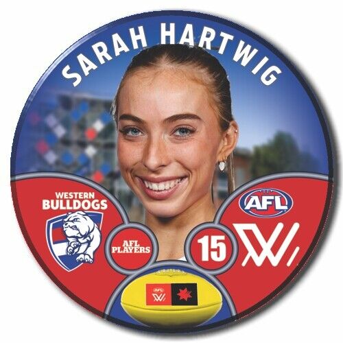 AFLW S9 Western Bulldogs Football Club - HARTWIG, Sarah