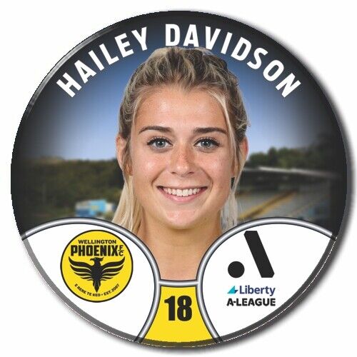 LIBERTY A-LEAGUE - WELLINGTON PHOENIX - DAVIDSON, Hailey