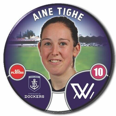 2022 AFLW Fremantle Player Badge - TIGHE, Aine