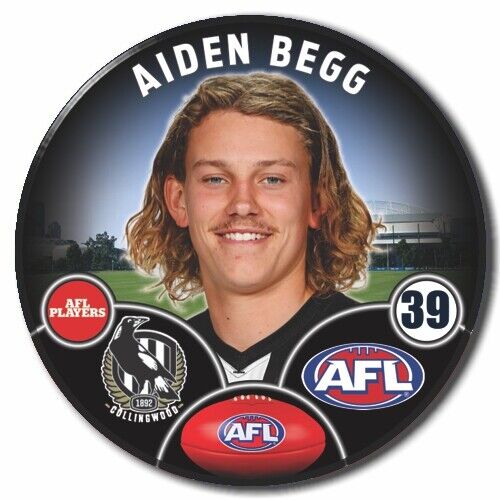 2023 AFL Collingwood Football Club - BEGG, Aiden