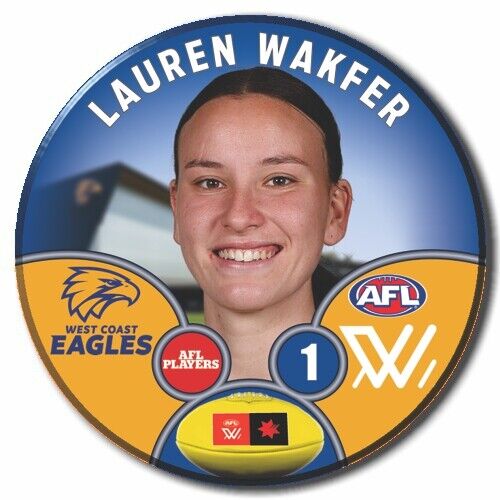 AFLW S9 West Coast Eagles Football Club - WAKFER, Lauren