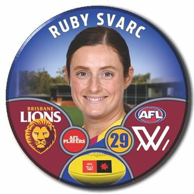 AFLW S9 Brisbane Lions Football Club - SVARC, Ruby