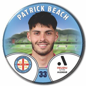 ISUZU UTE A-LEAGUE - MELBOURNE CITY - BEACH, Patrick