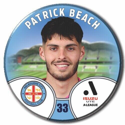 ISUZU UTE A-LEAGUE - MELBOURNE CITY - BEACH, Patrick