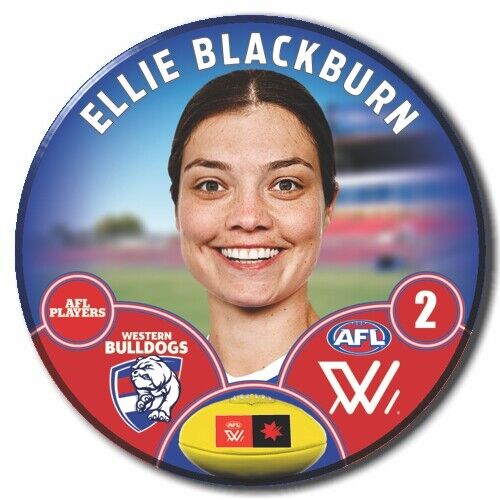 AFLW S8 Western Bulldogs Football Club - BLACKBURN, Ellie