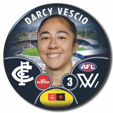 AFLW S9 Carlton Football Club - VESCIO, Darcy