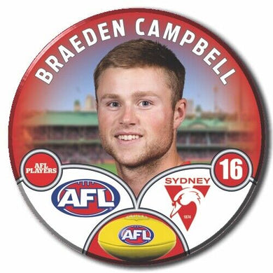 2024 AFL Sydney Swans Football Club - CAMPBELL, Braeden