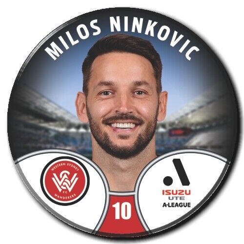 ISUZU UTE A-LEAGUE - WESTERN SYDNEY WANDERERS - NINKOVIC, Milos