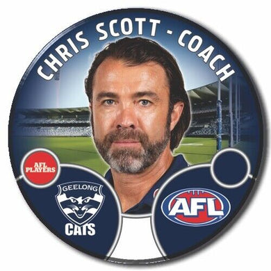 2022 AFL Geelong - SCOTT, Chris - COACH