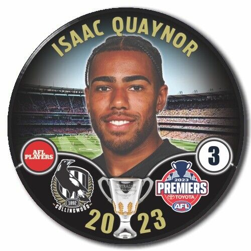 2023 AFL PREMIERS Collingwood - QUAYNOR, Isaac