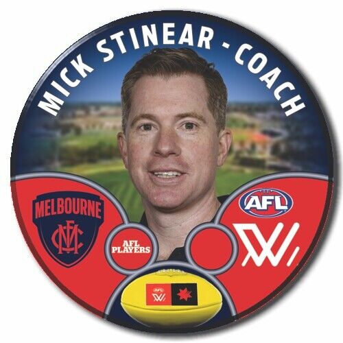AFLW S9 Melbourne Football Club - STINEAR, Mick - COACH