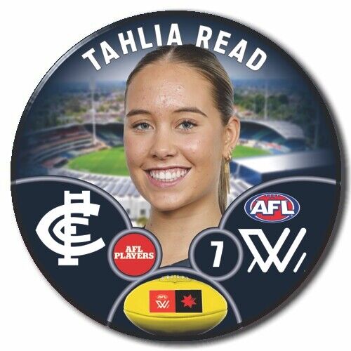AFLW S9 Carlton Football Club - READ, Tahlia