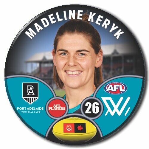AFLW S9 Port Adelaide Football Club -KERYK, Madeline