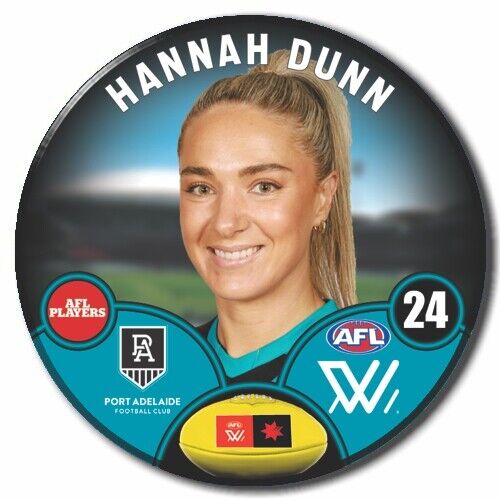 AFLW S8 Port Adelaide Football Club - DUNN, Hannah