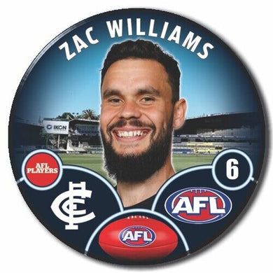 2023 AFL Carlton Football Club -WILLIAMS, Zac
