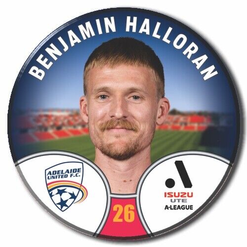 ISUZU UTE A-LEAGUE - ADELAIDE UNITED - HALLORAN, Benjamin