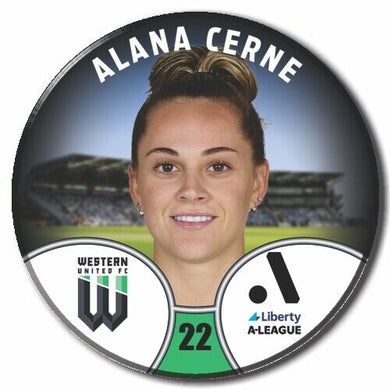 LIBERTY A-LEAGUE - WESTERN UNITED FC - CERNE, Alana