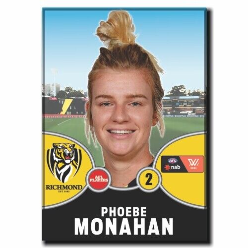 2021 AFLW Richmond Player Magnet - MONAHAN, Phoebe