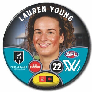 AFLW S9 Port Adelaide Football Club -YOUNG, Lauren