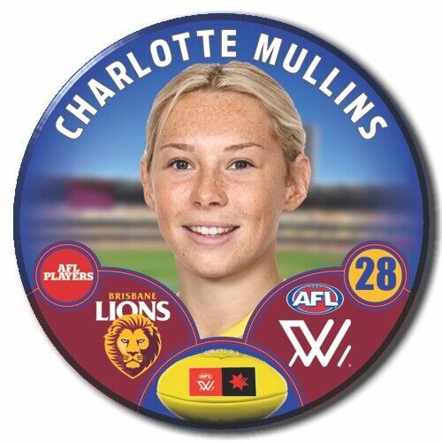 AFLW S8 Brisbane Lions Football Club - MULLINS, Charlotte