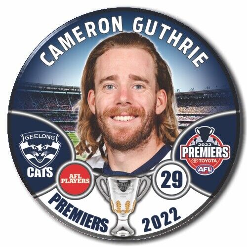2022 AFL PREMIERS Geelong - GUTHRIE, Cameron