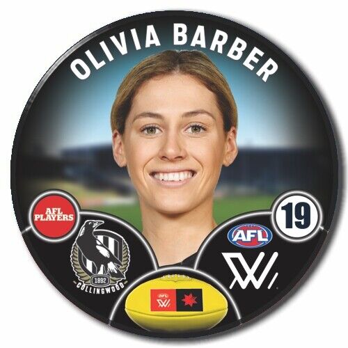 AFLW S8 Collingwood Football Club - BARBER, Olivia