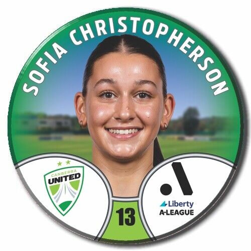 LIBERTY A-LEAGUE - CANBERRA UNITED - CHRISTOPHERSON, Sofia
