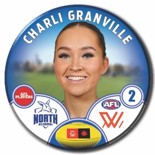 AFLW S8 North Melbourne Football Club - GRANVILLE, Charli