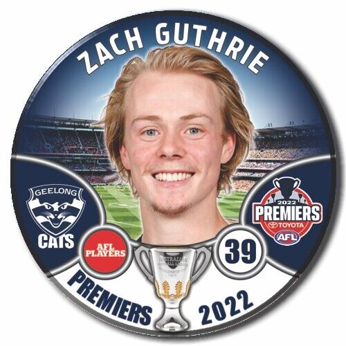 2022 AFL PREMIERS Geelong - GUTHRIE, Zach