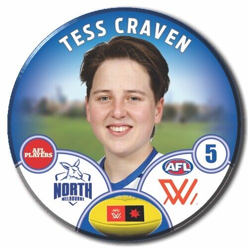 AFLW S8 North Melbourne Football Club - CRAVEN, Tess