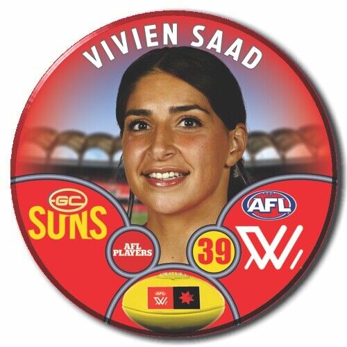 AFLW S9 Gold Coast Suns Football Club - SAAD, Vivien