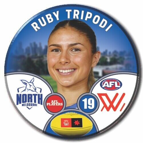 AFLW S9 North Melbourne Football Club - TRIPODI, Ruby