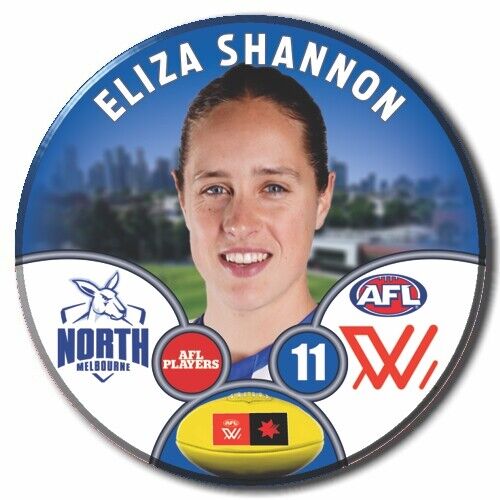 AFLW S9 North Melbourne Football Club - SHANNON, Eliza