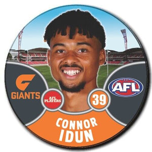 2021 AFL GWS Giants Player Badge - IDUN, Connor