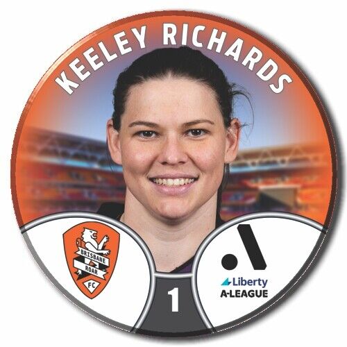 LIBERTY A-LEAGUE - BRISBANE ROAR - RICHARDS, Keeley