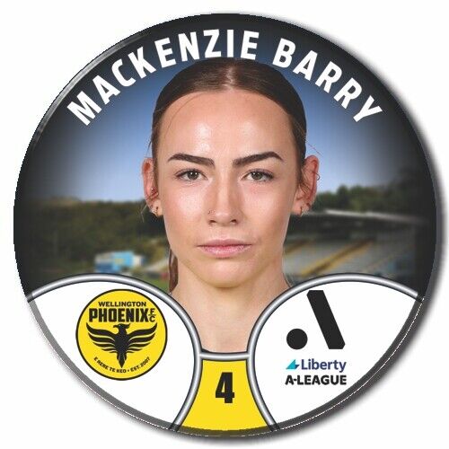 LIBERTY A-LEAGUE - WELLINGTON PHOENIX - BARRY, Mackenzie