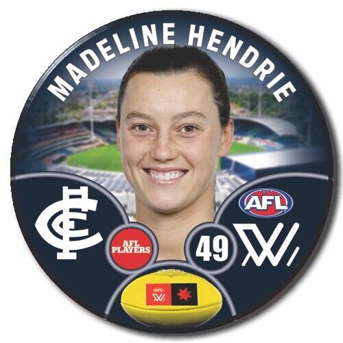 AFLW S9 Carlton Football Club - HENDRIE, Madeline