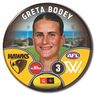 AFLW S9 Hawthorn Football Club - BODEY, Greta