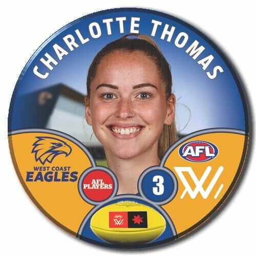 AFLW S9 West Coast Eagles Football Club - THOMAS, Charlotte